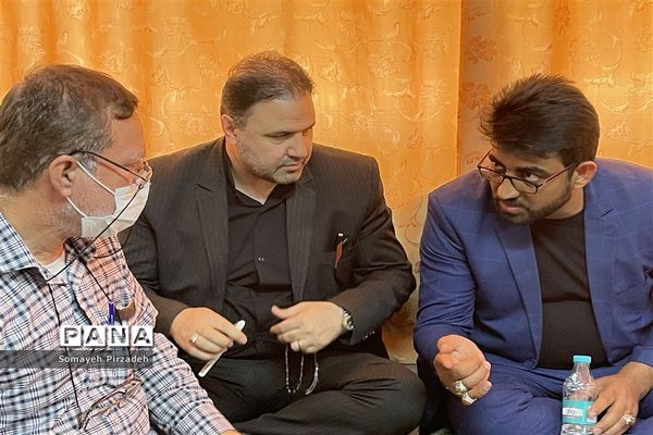 مراسم سوگواری سالروز ارتحال امام خمینی (ره) در ناحیه یک اهواز