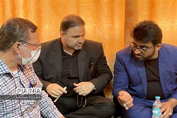 مراسم سوگواری سالروز ارتحال امام خمینی (ره) در ناحیه یک اهواز