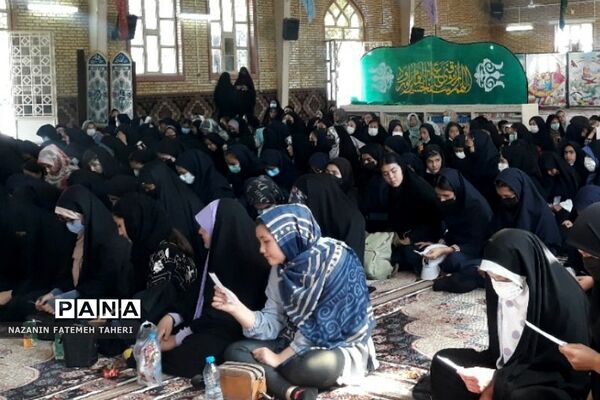 گردهمایی دختران انجمن اسلامی فشافویه در دهه کرامت