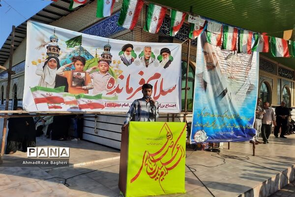 ندای سلام فرمانده بار دیگر در میاندورود طنین انداخت