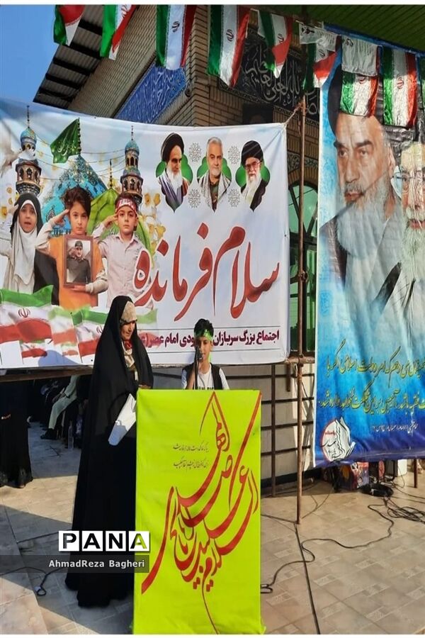 ندای سلام فرمانده بار دیگر در میاندورود طنین انداخت