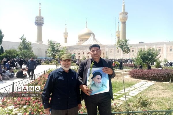 تجدید میثاق فرهنگیان آموزش و پرورش ملارد با بنیان‌گذار جمهوری  اسلامی