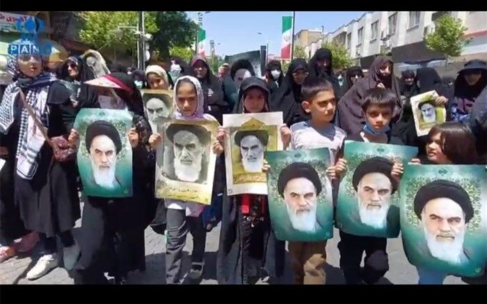 برگزاری دسته عزاداری رحلت رهبر کبیر انقلاب