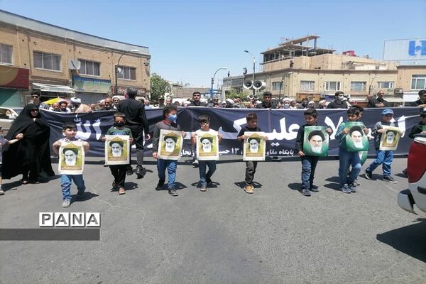 مراسم عزاداری رحلت امام خمینی (ره) در زنجان