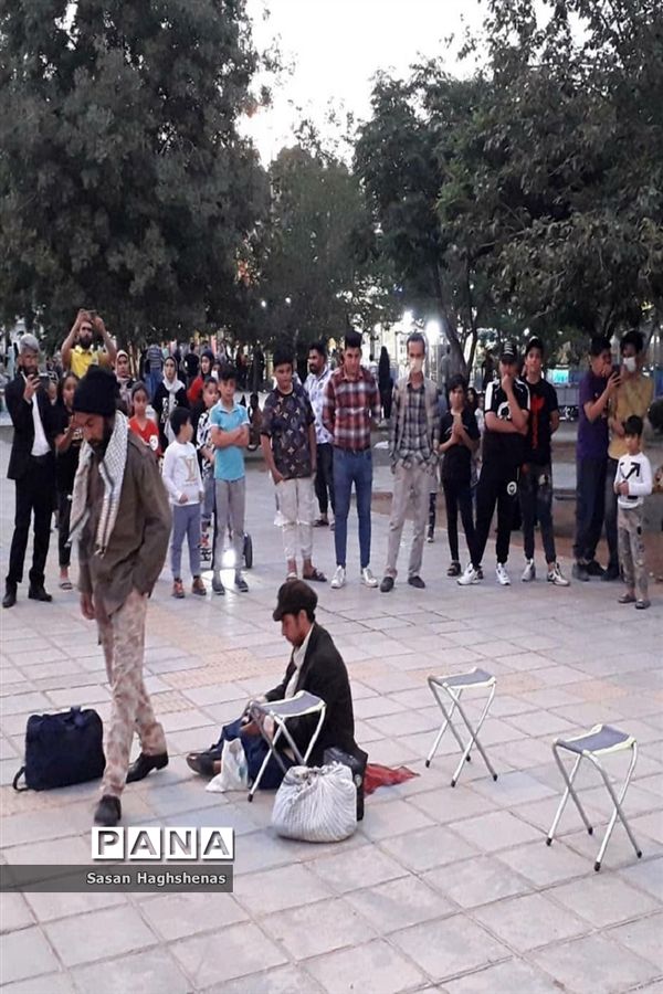 نمایش خیابانی دیداردر شهرستان اسلامشهر