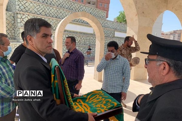 حضور کاروان زیر سایه خورشید در بخش رودهن