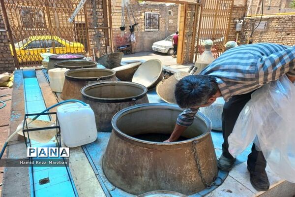 گلابگیری درمنطقه نیاسرشهرستان کاشان