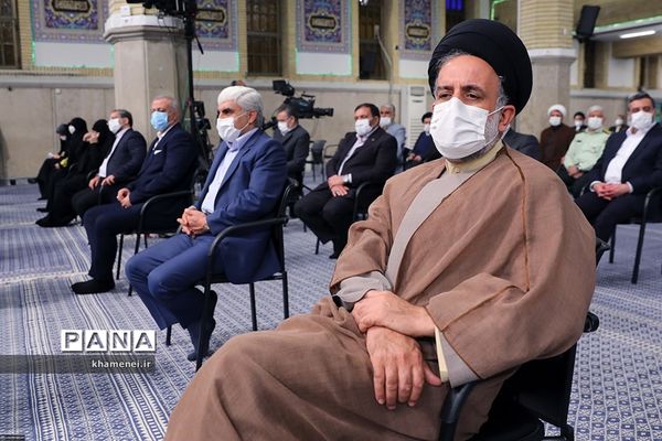 دیدار کارگزاران حج با رهبر انقلاب