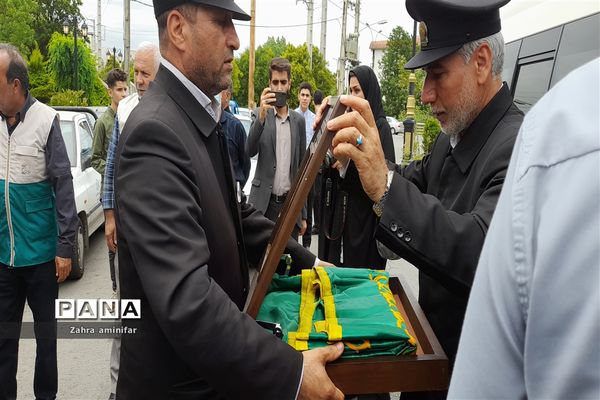 حضور کاروان زیر سایه خورشید در شهرستان نور