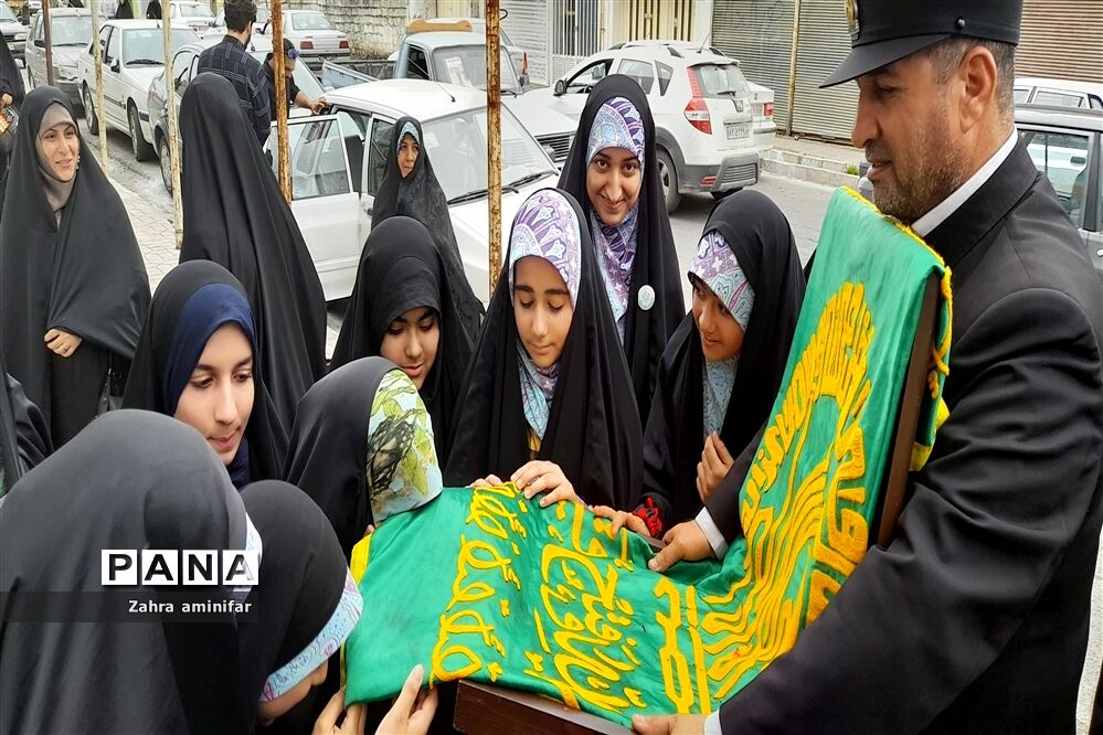 حضور کاروان زیر سایه خورشید در شهرستان نور