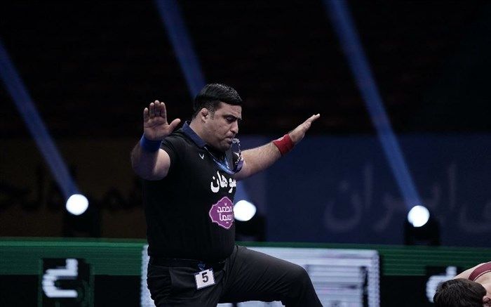 قضاوت داور ملاردی در مسابقات بین‌المللی جام جهان پهلوان تختی