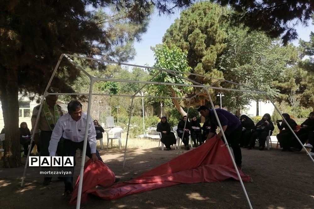 اردوی تشکیلاتی مربیان سازمان دانش‌آموزی شهرستان نجف آباد استان اصفهان