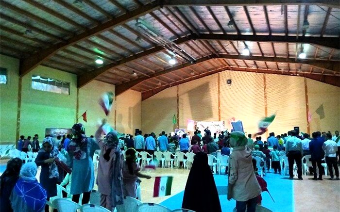 جشن دهه کرامت در روستای باقرآباد قم برگزار شد