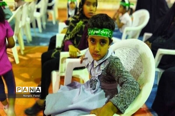مراسم جشن دهه کرامت در روستای باقرآباد قم