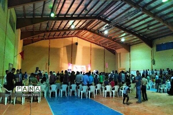 مراسم جشن دهه کرامت در روستای باقرآباد قم