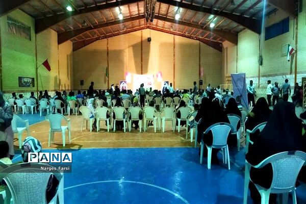 مراسم جشن دهه کرامت در روستای باقرآباد قم
