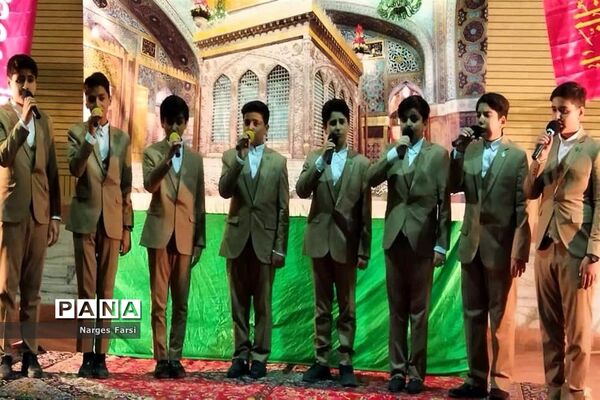 مراسم جشن دهه کرامت در روستای باقرآباد قم