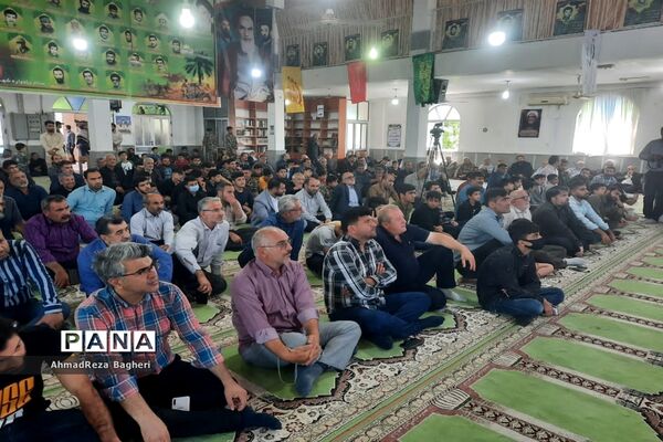 یادواره شهدا در میاندورود