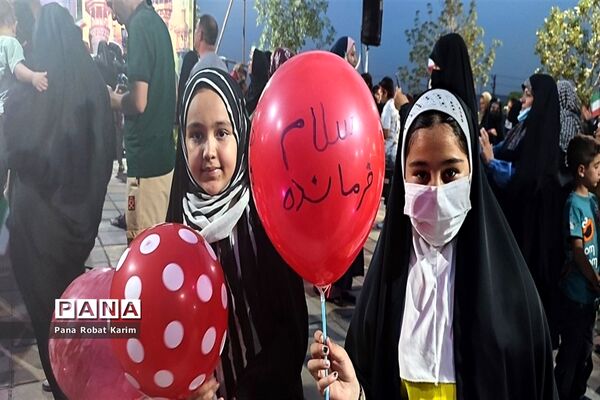 گردهمایی عاشقان ولی عصر در شهرستان رباط‌کریم و پرند