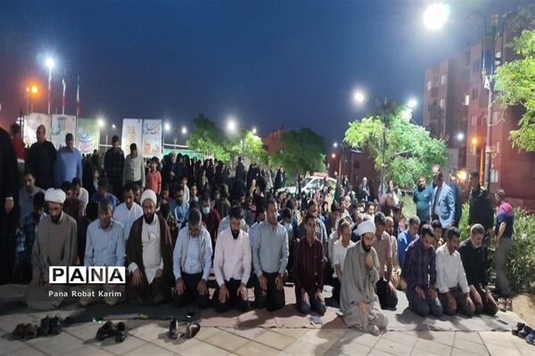 گردهمایی عاشقان ولی عصر در شهرستان رباط‌کریم و پرند