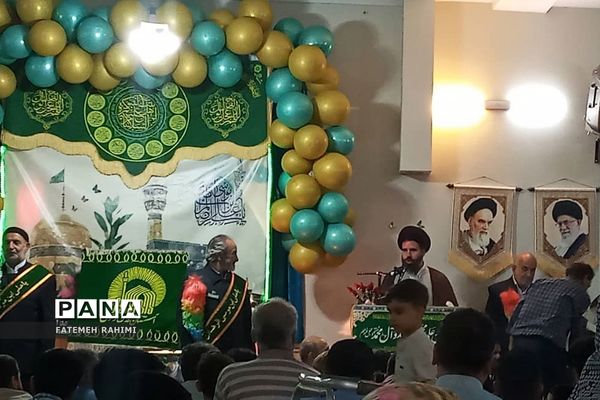 برگزاری جشن میلاد در مسجد امام رضا (ع)  فاز ۸ شهرستان پردیس