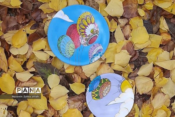 آثار هنری و تولیدی معلم درس هنر در رودهن