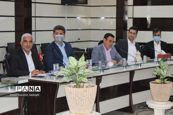 جلسه ستاد ثبت نام  اداره‌کل آموزش و پرورش استان بوشهر