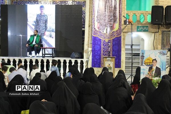 ششمین سالگرد شهادت شهید دهه هفتادی مدافع حرم «عباس دانشگر» در سمنان
