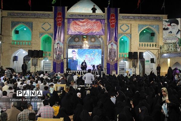 ششمین سالگرد شهادت شهید دهه هفتادی مدافع حرم «عباس دانشگر» در سمنان