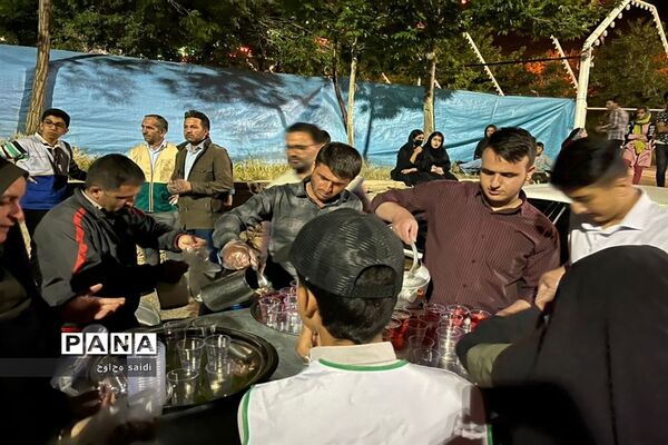 جشن میلاد امام رضا(ع) در پارک معلم شهرستان فریدونشهر