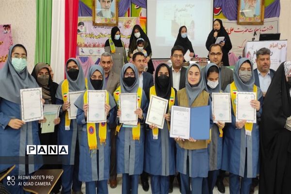 همایش پیشتازان ناحیه یک اهواز با شعار من امام رضائی‌ام در روز میلاد امام رضا (ع)