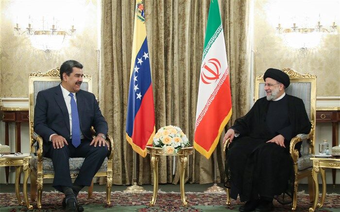 رئیسی: ایستادگی ونزوئلا در برابر تهدیدها و تحریم‌های امپریالیسم مثال‌زدنی است
