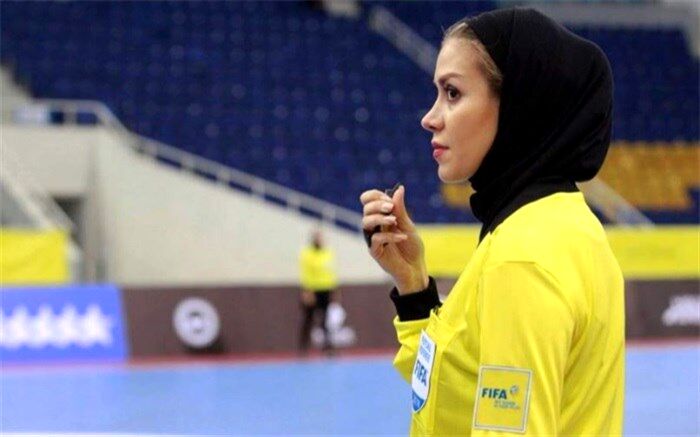 «گلاره ناظمی» نامزد کسب عنوان بهترین داور فوتسال جهان