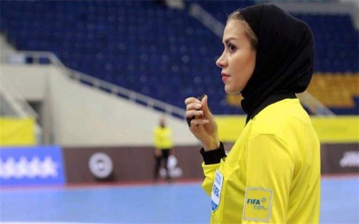 «گلاره ناظمی» نامزد کسب عنوان بهترین داور فوتسال جهان
