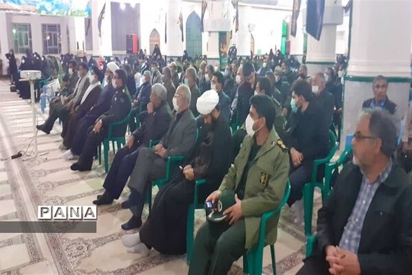عزای فاطمیه و گرامیداشت شهادت سردار دلها درابرکوه