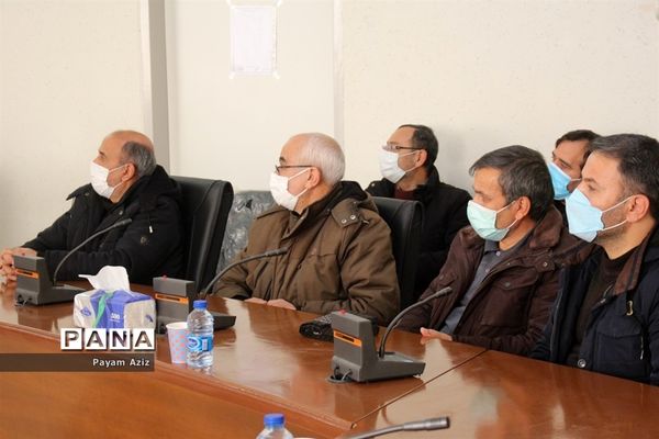 نشست هیات اندیشه ورز بسیج فرهنگیان سپاه شهدا آذربایجان غربی