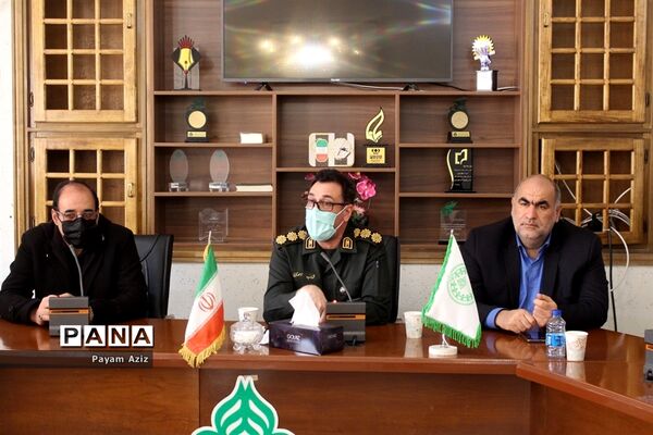 نشست هیات اندیشه ورز بسیج فرهنگیان سپاه شهدا آذربایجان غربی