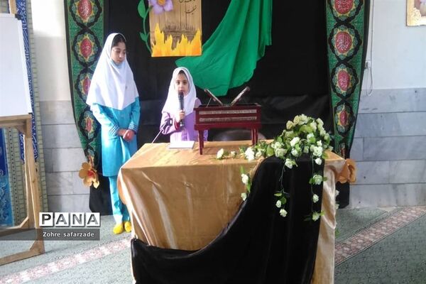 مراسم آیین گرامیداشت سالروز ورود رهبر معظم انقلاب در دبستان شاهد ابرکوه