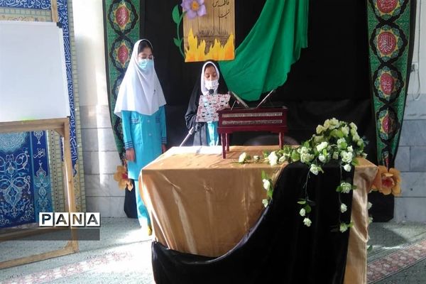 مراسم آیین گرامیداشت سالروز ورود رهبر معظم انقلاب در دبستان شاهد ابرکوه