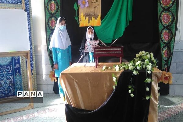 مراسم آیین گرامیداشت سالروز ورود رهبر معظم انقلاب در دبستان شاهد ابرکوه