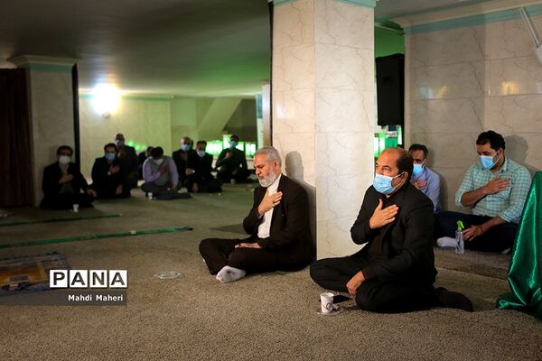عزاداری ایام فاطمیه در سازمان دانش‌آموزی