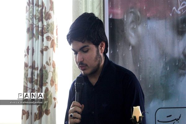 مراسم هیأت دانش‌آموزی در شهرستان گلوگاه