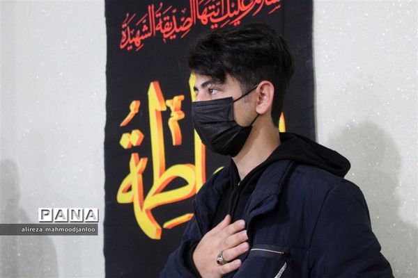 مراسم هیأت دانش‌آموزی در شهرستان گلوگاه