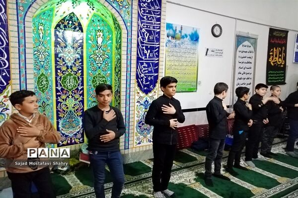 مراسم عزاداری شهادت حضرت فاطمه زهرا (س) و دومین سالگرد سردار سلیمانی