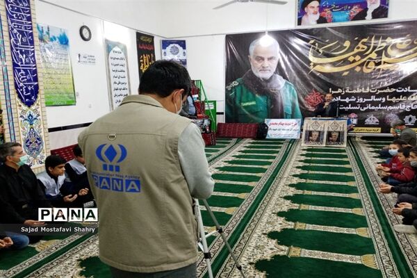 مراسم عزاداری شهادت حضرت فاطمه زهرا (س) و دومین سالگرد سردار سلیمانی