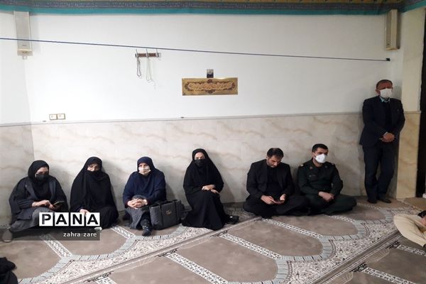 مراسم عزاداری شهادت حضرت زهرا در محمودآباد