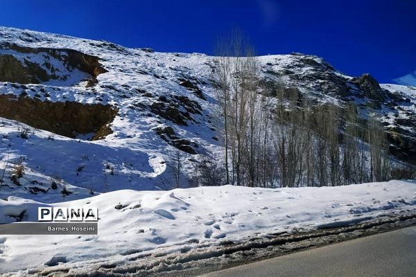 سپیدان سپیدپوش شد