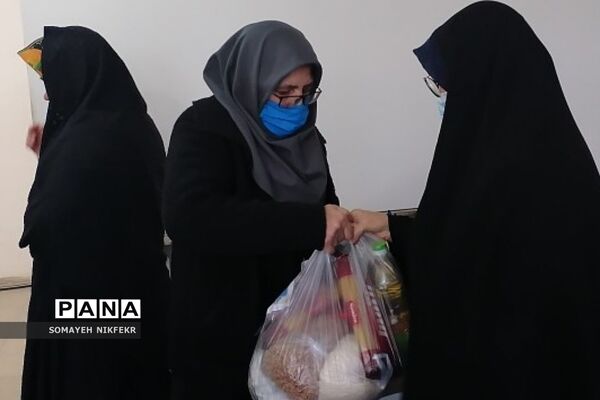 تهیه و توزیع بسته‌های حمایتی توسط مرکز نیکوکاری ترنم‌مهر
