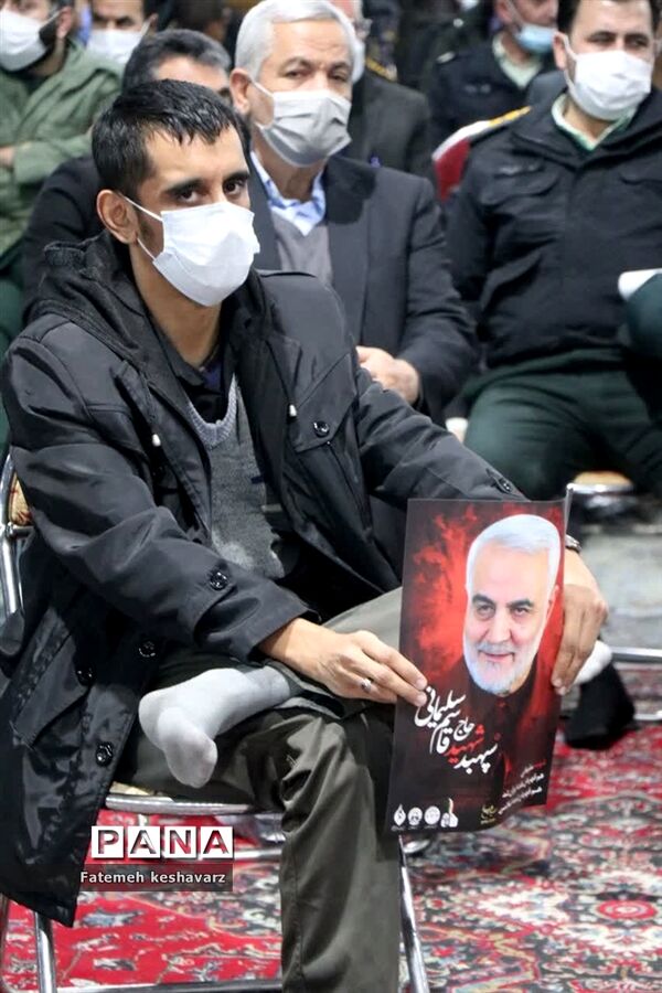 بزرگداشت سالگرد شهادت شهید حاج قاسم سلیمانی در شهرقدس