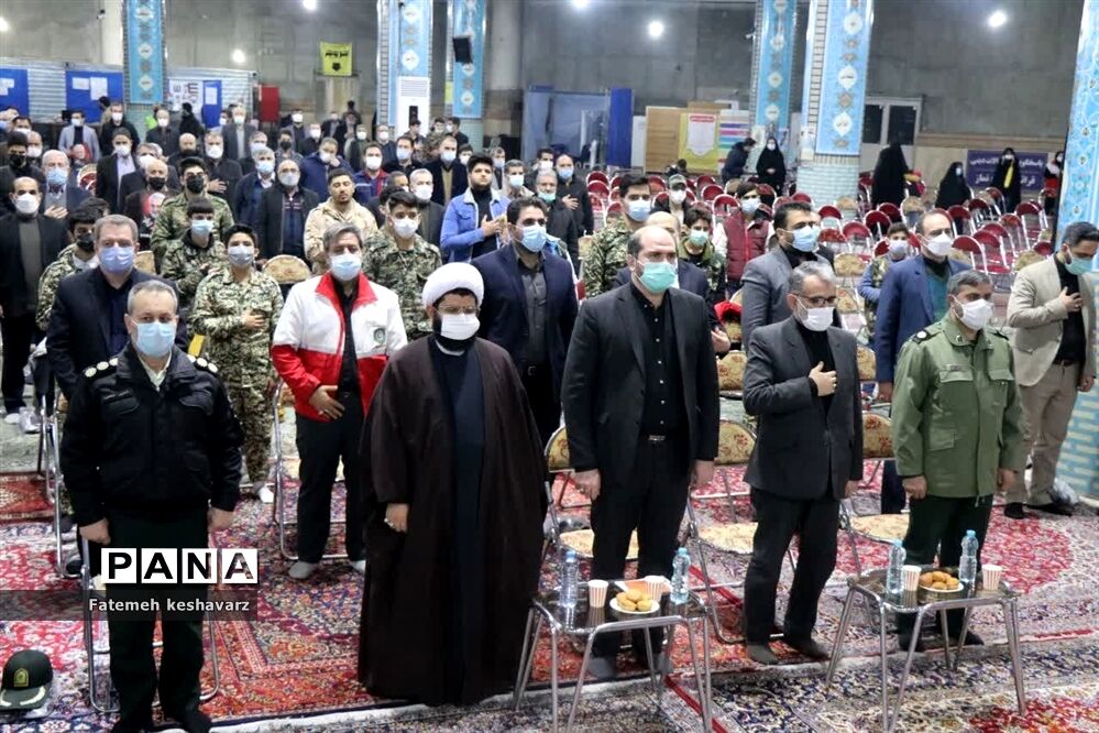 بزرگداشت سالگرد شهادت شهید حاج قاسم سلیمانی در شهرقدس